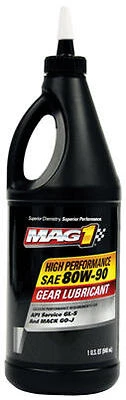 80W90 Gear Oil, 1 Qt.