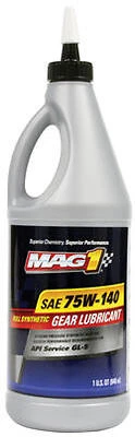 75W-140 Full Synthetic Gear Lubricant Oil, 1-Qt.