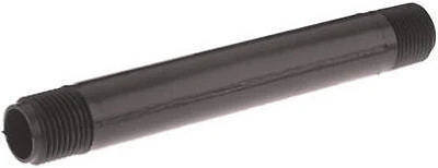 Schedule 40 DWV Polyethylene Pipe Nipple, 1/2 x 8 In.