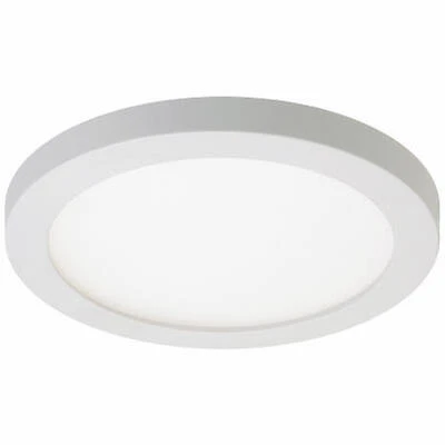 LED Recessed Light Retrofit Kit, Surface Mount, White, 4-In. Round