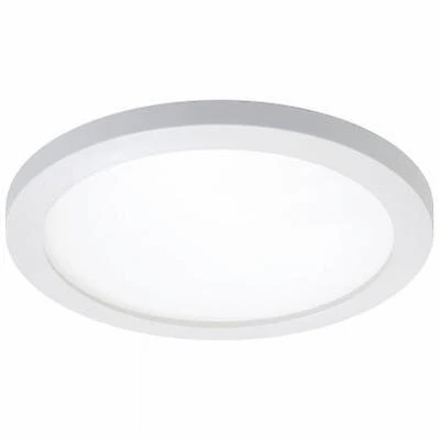 LED Recessed Light Retrofit Kit, Surface Mount, White, 6-In. Round