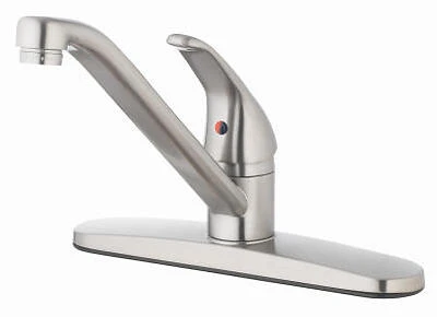 Single-Handle Kitchen Faucet, Brushed Nickel