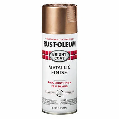 Bright Coat Metallic Spray Enamel, Rose Gold, 11-oz.
