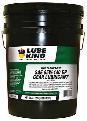 Multi-Purpose Gear Lubricant, 85W140, 5-Gallons