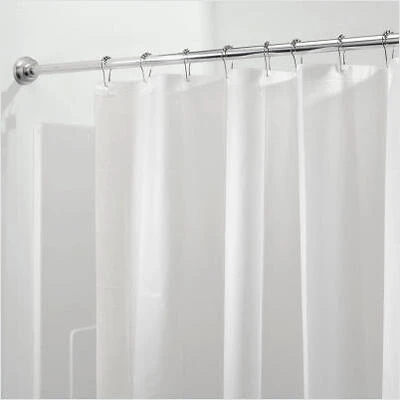 Neat &Tidy Shower Curtain Liner, White, 70 x 72 In.