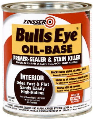 Bulls Eye Oil-Based Primer/Sealer & Stain Killer, 1-Qt.