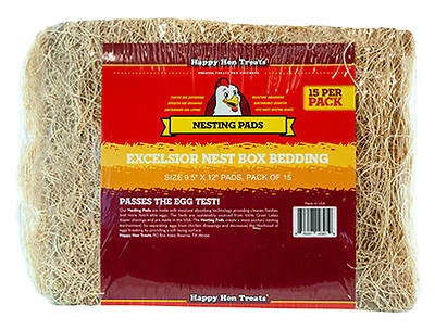 Excelsior Poultry Pads, 9.5 x 12-In. 15-Pk.