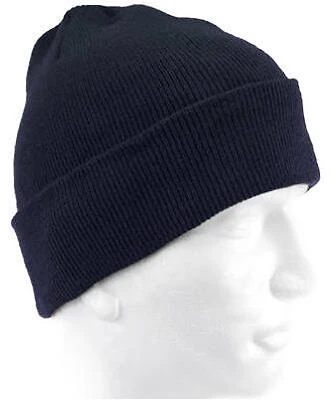Watch Cap, Navy Acrylic, One Size