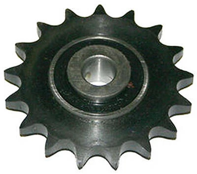 Idler Sprocket, #40, 1/2-In. Bore, 17 Teeth