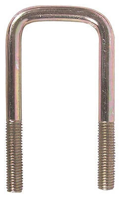 Trailer Axles U-Bolt Kit, Square, 2-In.