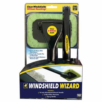 Windshield Wizard Cleaning Tool, Extendable Handle