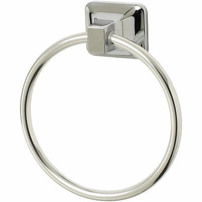 Towel Ring, Brushed Nickel