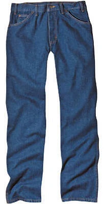 5-Pocket Jeans, Rinsed Denim, Regular Fit, Men's 42 x 30-In.