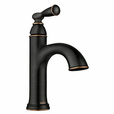 Banbury Single-Handle, High-Arc Bathroom Faucet, Mediterranean Bronze