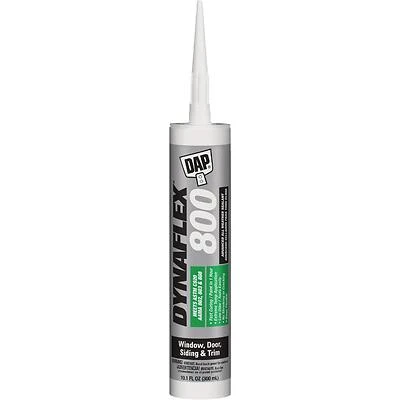 Black DAP 00835 Siding & Window Sealant – 24‑Hour Cure, Works −35°F to 140°F, 10.1 oz Cartridge