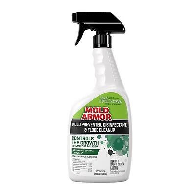 Mold Armor FG552A Mold Remover & Disinfectant Trigger Spray, 32 Oz.