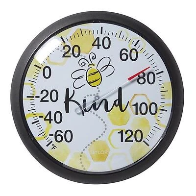 Bee Kind Thermometer, 13.25 In. Round