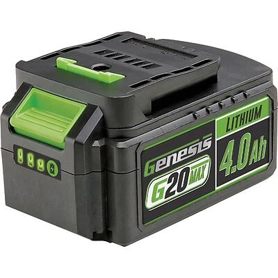 Genesis G20MAX 20V 4Ah Cordless Lithium‑Ion Battery – GLAB2040B Replacement