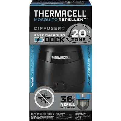 Thermacell E65X Rechargeable Mosquito Repeller – 36‑Hour Cartridge, 20‑ft Protection