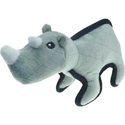 Tuffimals Rhino Heavy‑Duty Chew Toy for Large Dogs – 18‑20 in