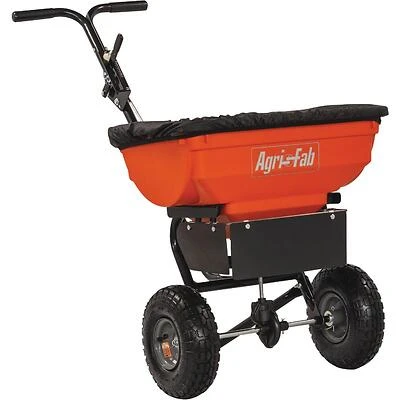 Agri-Fab 45-0575 14,000 sq ft Broadcast Spreader – 10‑ft Wide, 85 lb Steel‑Framed Unit