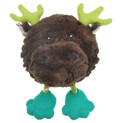 Pet Park Blvd Moose Footies Plush Dog Toy – US2263