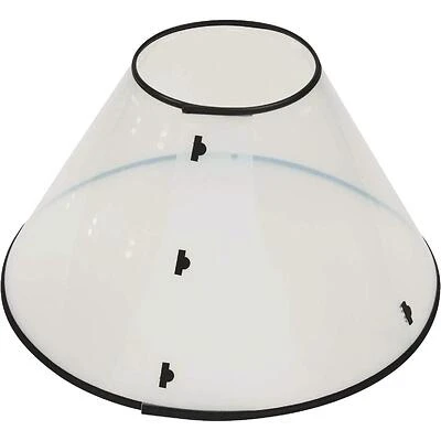Clear XL Elizabethan Collar for Cats & Dogs – 18‑23½ in Polypropylene Guard