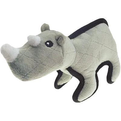 Tuffimals Rhino Small Chew Toy – Durable Dog Toy by Pet Park Blvd US2021