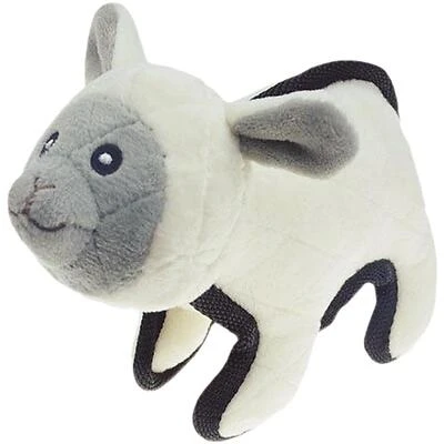 Pet Park Blvd US2021 Tuffimals Sheep Dog Toy – Small Chew‑Resistant Toy