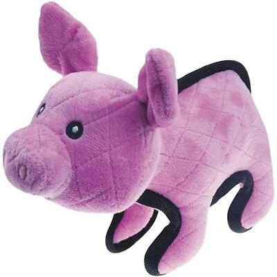 Pet Park Blvd Tuffimals Pig – Large Durable Chew Toy for Dogs