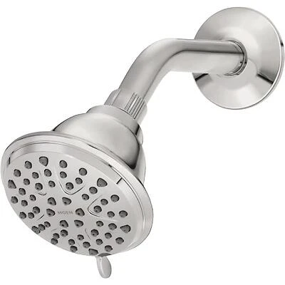Moen Attune 8‑Function Chrome Spray Head – 4‑in Round, 1.75 GPM, 1/2‑in IPS Connection