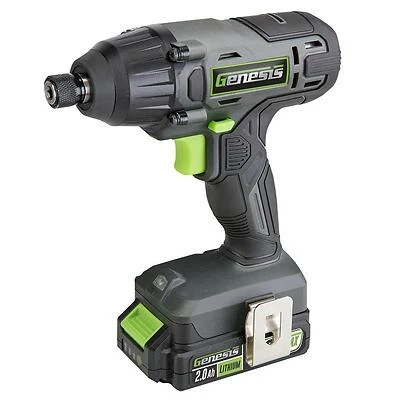 20v Cordless Impact Driver Kit With 1/4 In. Hex Chuck, 2.0 Ah Battery & Charger