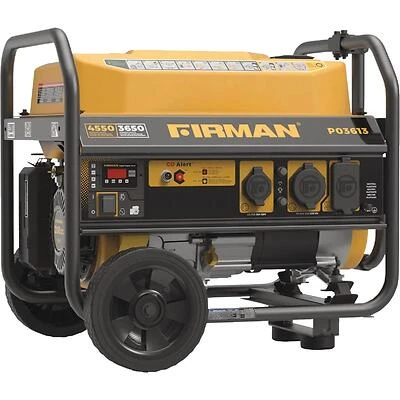 Firman 4550W Portable Gas Generator with Recoil Start & Low‑Noise Operation