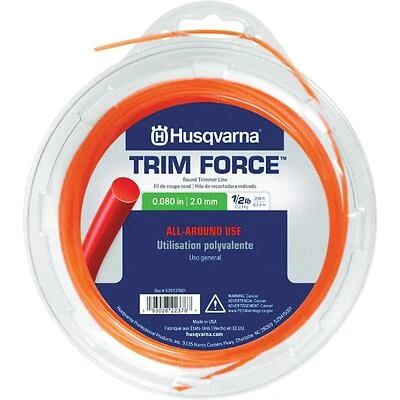 Husqvarna 529337001 Round Trimmer Line, 0.08 in, 208 ft