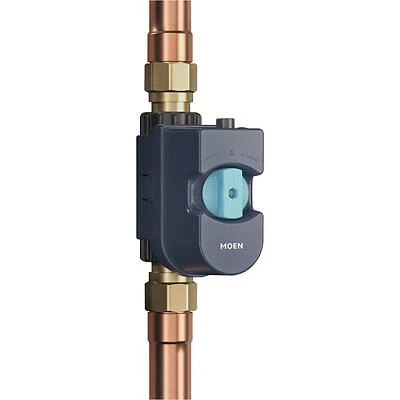 Moen 900-006 1‑Inch Brass Water Monitor & Automatic Shut‑Off Valve – 175 psi NPT