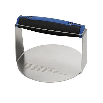 Heavy‑Duty Stainless Steel Burger Press – 5.4" x 5.3" Grill Smasher