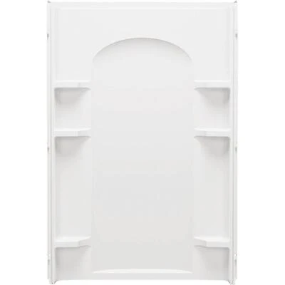 High-Gloss Vikrell Shower Back Wall – 72½" x 48" Alcove Panel