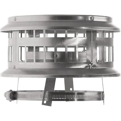 Universal 3‑4″ Aluminum Vent Cap – Adjustable Air Duct Cover