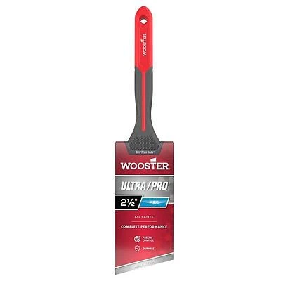 Wooster G4174-2 1/2 Ultra/Pro GRIPTECH MAX Firm Angle Paint Brush, 2½-in