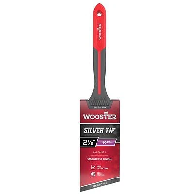Wooster G5221-2 1/2 GripTech Max Soft-Angle Paint Brush, 2.5 In.