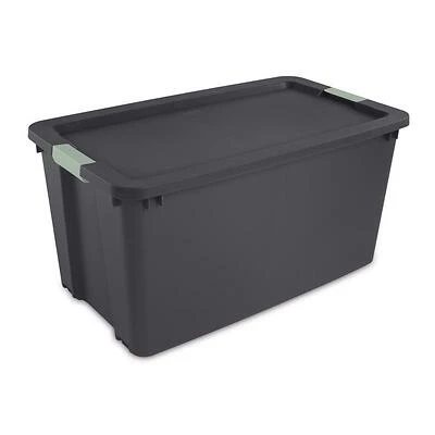 Sterilite 45-Gal Gray Wheeled Storage Bin, Stackable