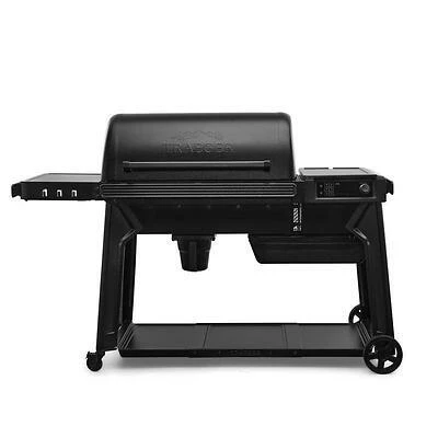 Traeger TFB97JLH Woodridge Pro Wi-Fi Pellet Grill, Black, 970 Sq In