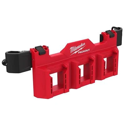 Milwaukee PACKOUT 48-22-8603 M18 Battery Rack, 3-Compartment