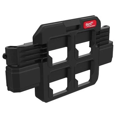 Milwaukee PACKOUT Compact Plate – Heavy‑Duty 30 lb Modular Storage Solution (Black)