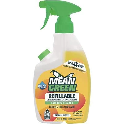 Mean Green 394172 Refillable Tropical Breeze Bathroom Cleaner, 28 oz