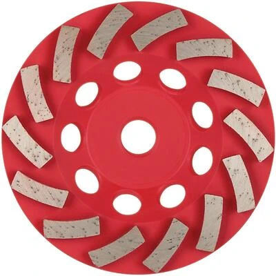 Milwaukee Turbo Diamond Cup Wheel 4.5" x 1" - 5/8-11 Arbor, High‑Speed Concrete Grinder