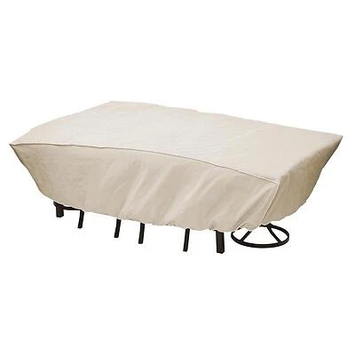 Patio Furniture Cover, Taupe, Rectangular
