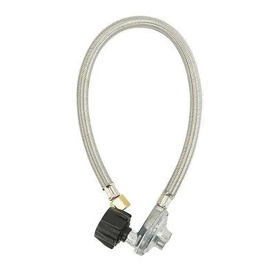 Premium Stainless Steel BBQ Hose & Regulator Set – Model 03037Y