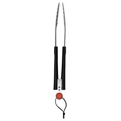Mr. BAR-B-Q 20152Y Locking BBQ Tongs – Stainless Steel Blade with Durable Plastic Round Handle