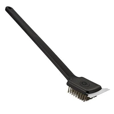 Mr. BAR-B-Q 18‑Inch Stainless Steel Grill Brush with Heavy‑Duty Handle